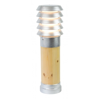 Norlys Alta drewno impregnowane lampa stojąca IP 55 E27 1453 ocynk
